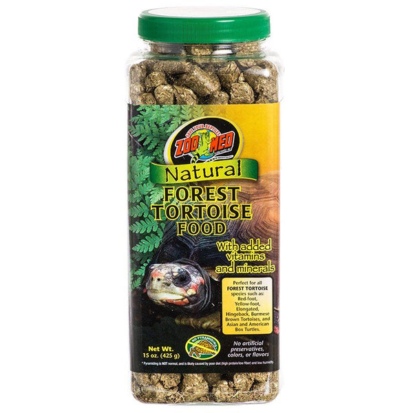 Zoo Med Natural Forest Tortoise Food, 15 oz-Small Pet-Zoo Med-PetPhenom