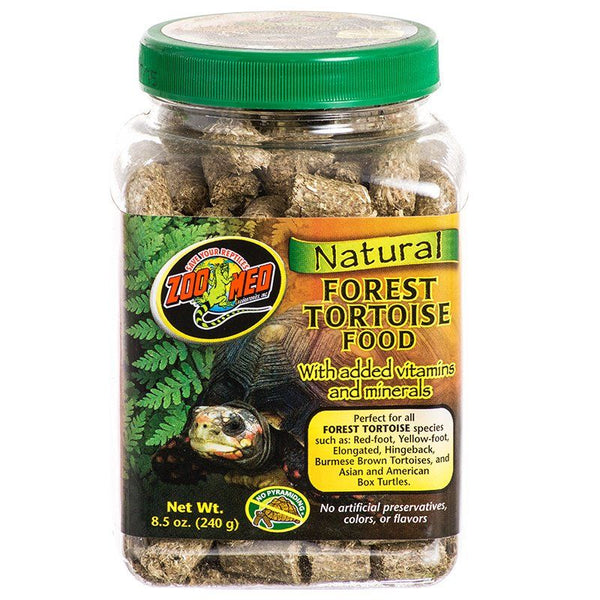 Zoo Med Natural Forest Tortoise Food, 8.5 oz-Small Pet-Zoo Med-PetPhenom