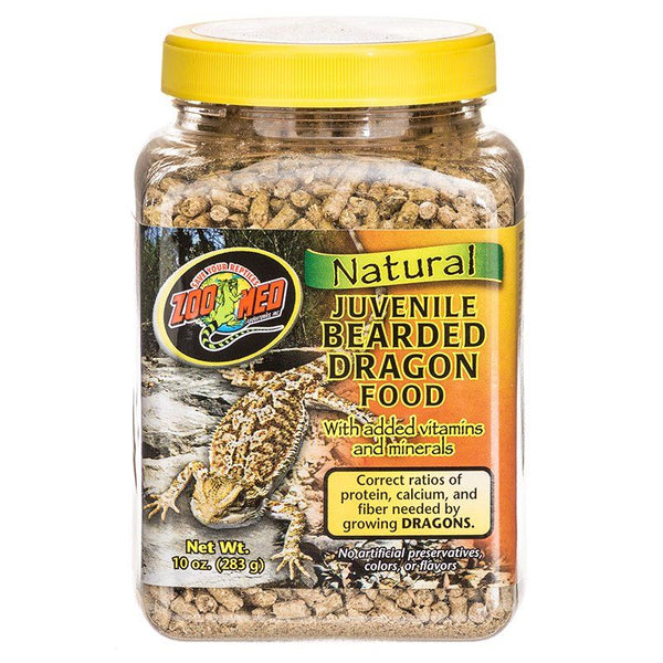 Zoo Med Natural Juvenile Bearded Dragon Food, 10 oz-Small Pet-Zoo Med-PetPhenom