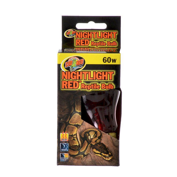 Zoo Med Nightlight Red Reptile Bulb, 60 Watts-Small Pet-Zoo Med-PetPhenom