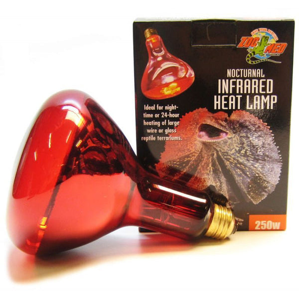 Zoo Med Nocturnal Infrared Heat Lamp, 250 Watts-Small Pet-Zoo Med-PetPhenom