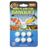 Zoo Med Plankton Banquet Fish Feeding Block, Mini - 6 Pack-Fish-Zoo Med-PetPhenom