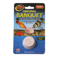 Zoo Med Plankton Banquet Fish Feeding Block, Regular - 1 Pack-Fish-Zoo Med-PetPhenom