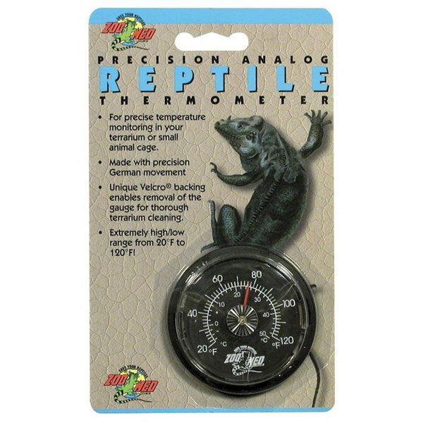 Zoo Med Precision Analog Reptile Thermometer, Analog Reptile Thermometer-Small Pet-Zoo Med-PetPhenom