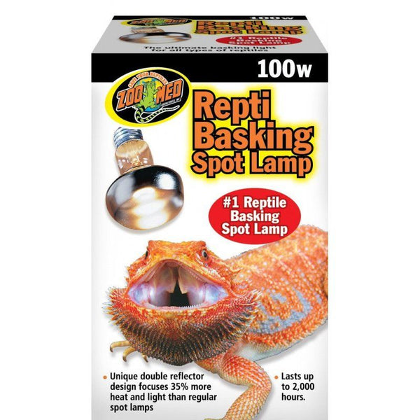 Zoo Med Repti Basking Spot Lamp Replacement Bulb, 100 Watts-Small Pet-Zoo Med-PetPhenom