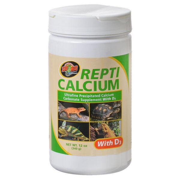 Zoo Med Repti Calcium With D3, 12 oz-Small Pet-Zoo Med-PetPhenom