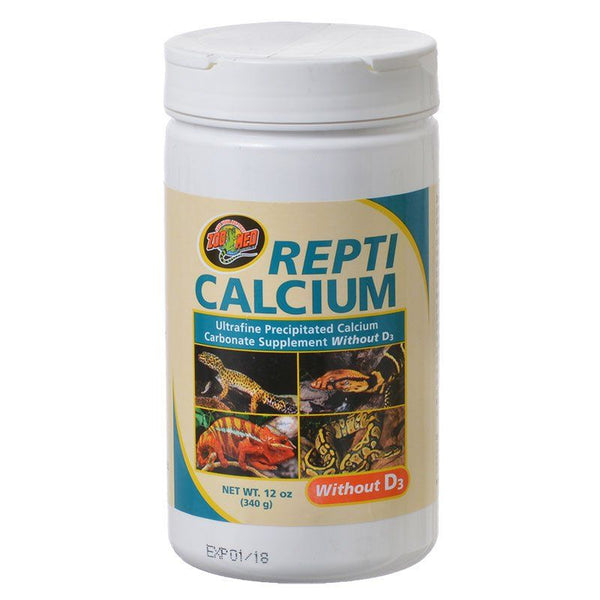 Zoo Med Repti Calcium Without D3, 12 oz-Small Pet-Zoo Med-PetPhenom
