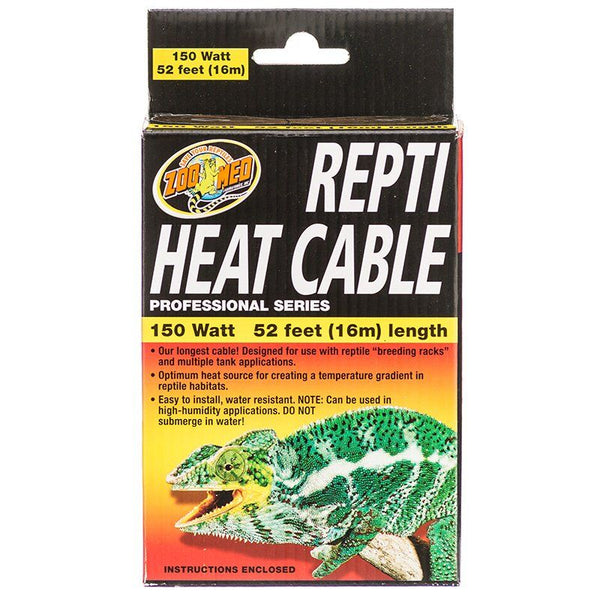 Zoo Med Repti Heat Cable, 150 Watts (50' L)-Small Pet-Zoo Med-PetPhenom