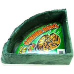 Zoo Med Repti Rock Corner Bowl, X-Large (14" Long x 14" Wide)-Small Pet-Zoo Med-PetPhenom