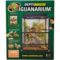 Zoo Med ReptiBreeze IguanArium Habitat, Large - 36"L x 18"W x 48"H-Small Pet-Zoo Med-PetPhenom