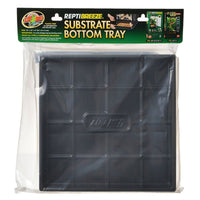 Zoo Med ReptiBreeze Substrate Bottom Tray, Tray for NT10, NT11 & NT15 - (16"L x 16"W x 2"H)-Small Pet-Zoo Med-PetPhenom