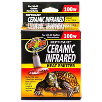 Zoo Med ReptiCare Ceramic Infrared Heat Emitter, 100 Watts-Small Pet-Zoo Med-PetPhenom