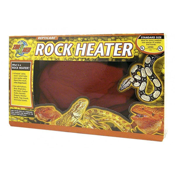 Zoo Med ReptiCare Rock Heater, Regular - 9" Long x 6" Wide (10-30 Gallons)-Small Pet-Zoo Med-PetPhenom