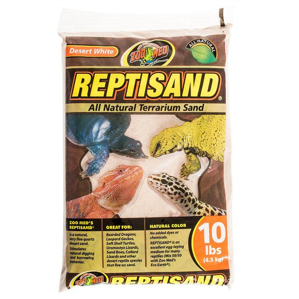Zoo Med ReptiSand Substrate - Desert White, 3 x 10 lb Bags (30 lbs Total)-Small Pet-Zoo Med-PetPhenom