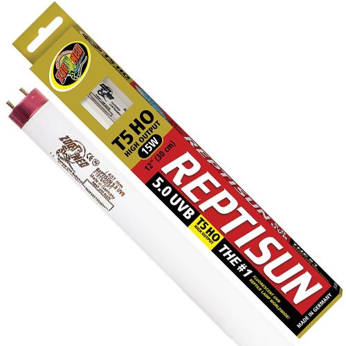 Zoo Med ReptiSun T5 HO 5.0 UVB Replacement Bulb, 15W (12")-Small Pet-Zoo Med-PetPhenom