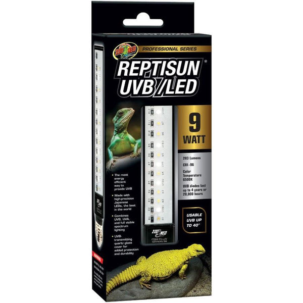 Zoo Med ReptiSun UVB/LED Lamp, 1 count-Small Pet-Zoo Med-PetPhenom