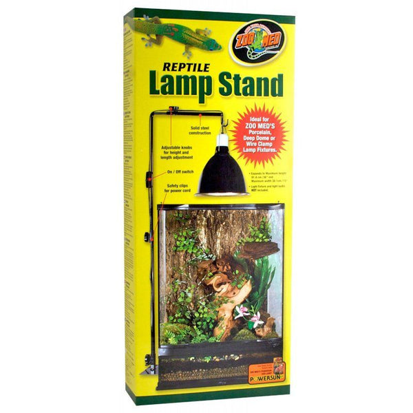 Zoo Med Reptile Lamp Stand, 36" Max Height - 15" Max Horizontal Arm Length-Small Pet-Zoo Med-PetPhenom