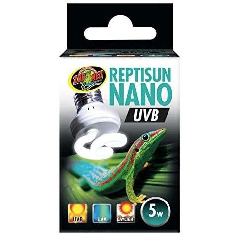 Zoo Med Reptisun Nano UVB Bulb 5 watt, 1 count-Small Pet-Zoo Med-PetPhenom