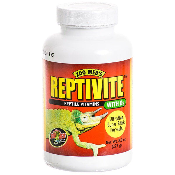 Zoo Med Reptivite Reptile Vitamins with D3, 8 oz-Small Pet-Zoo Med-PetPhenom