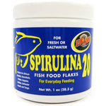 Zoo Med Spirulina 20 Flakes Fish Food, 1 oz-Fish-Zoo Med-PetPhenom