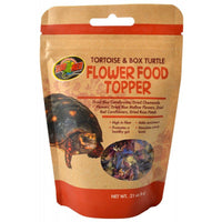 Zoo Med Tortoise & Box Turtle Flower Food Topper, 0.21 oz-Small Pet-Zoo Med-PetPhenom