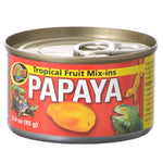 Zoo Med Tropical Friut Mix-ins Papaya Reptile Treat, 4 oz-Small Pet-Zoo Med-PetPhenom