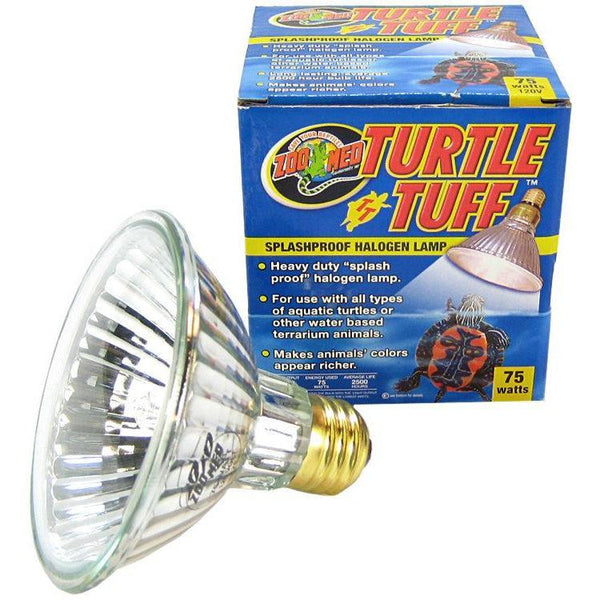 Zoo Med Turtle Tuff Splashproof Halogen Lamp, 75 Watts-Small Pet-Zoo Med-PetPhenom