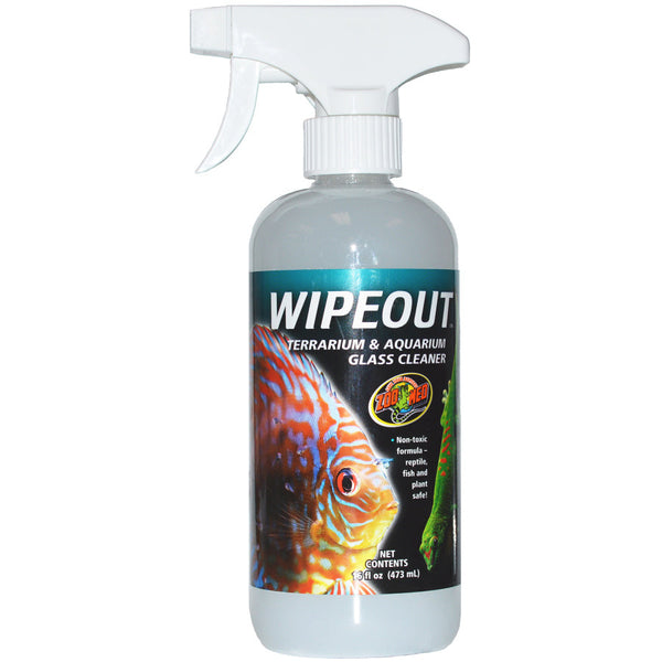 Zoo Med Wipe Out Terrarium and Aquarium Cleaner, 16 oz-Small Pet-Zoo Med-PetPhenom