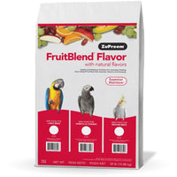 ZuPreem FriutBlend with Natural Fruit Flavors Pellet Bird Food for Medium Birds (Cockatiel and Lovebird), 35 lbs-Bird-ZuPreem-PetPhenom