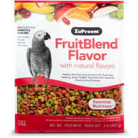 ZuPreem FruitBlend Flavor Bird Food for Parrots & Conures, 2 lbs-Bird-ZuPreem-PetPhenom