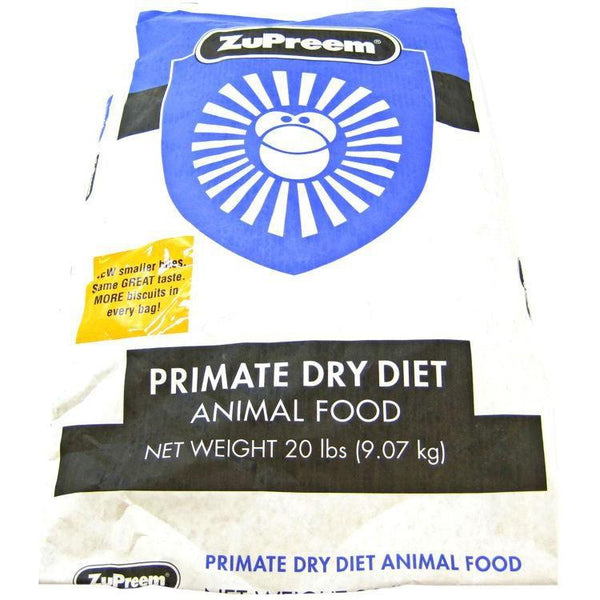 ZuPreem Primate Dry Diet Animal Food, 20 lbs-Small Pet-ZuPreem-PetPhenom