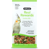 ZuPreem Real Rewards Garden Mix Treats for Medium Birds, 6 oz-Bird-ZuPreem-PetPhenom