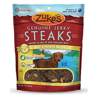 Zuke's - Jerky Steaks - Beef and Potato - Case of 6 - 7 oz.-Dog-Zuke's-PetPhenom