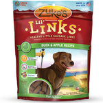 Zuke's Lil' Links Healthy Grain Free Little Sausage Links for Dogs Duck and Apple-Dog-Zuke's-PetPhenom
