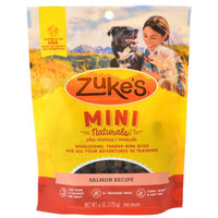 Zukes Mini Naturals Dog Treat - Savory Salmon Recipe, 6 oz-Dog-Zukes-PetPhenom