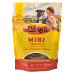 Zukes Mini Naturals Dog Treats - Peanut Butter & Oats Recipe, 1 lb-Dog-Zukes-PetPhenom