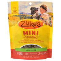 Zuke's Mini Naturals Moist Dog Treats - Delicious Duck Recipe, 6 oz-Dog-Zukes-PetPhenom