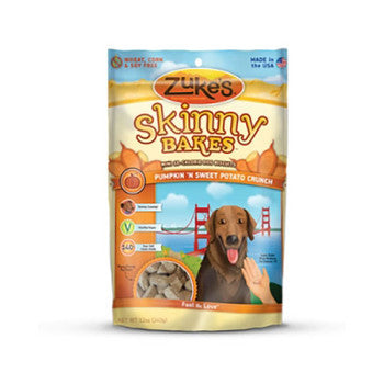Zuke's - Skinny Bakes - Pumpkin and Sweet Potato - Case of 6 - 12 oz.-Dog-Zuke's-PetPhenom