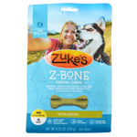 Zukes Z-Bones Dental Chews - Clean Apple Crisp, Mini (18 Pack - 9 oz)-Dog-Zukes-PetPhenom