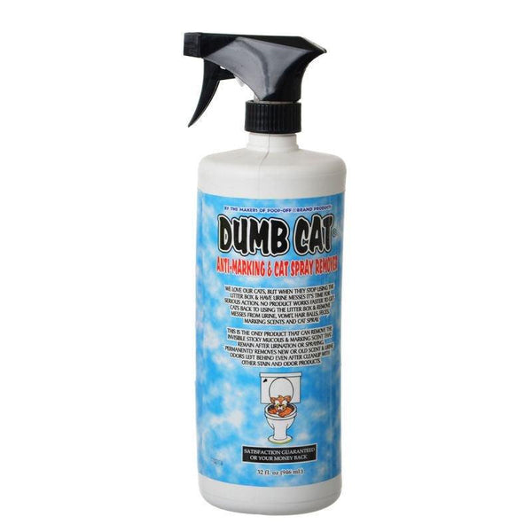 Poop Off Dumb Cat Anti-Marking and Cat Spray Remover, 192 oz (6 x 32 oz)