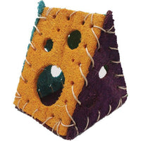 AE Cage Company Nibbles Loofah Cheese House, 15 count