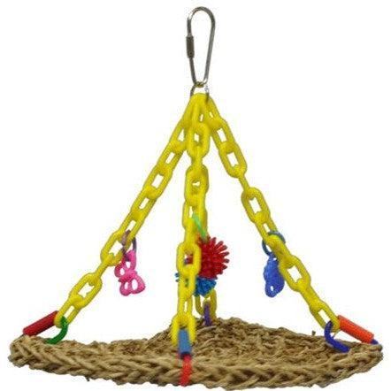 AE Cage Company Happy Beaks Hanging Vine Mat for Small Birds, 6 count