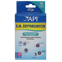 API E.M. Erythromycin Treats Bacterial Fish Disease, 6 gram (30 x 200 mg)