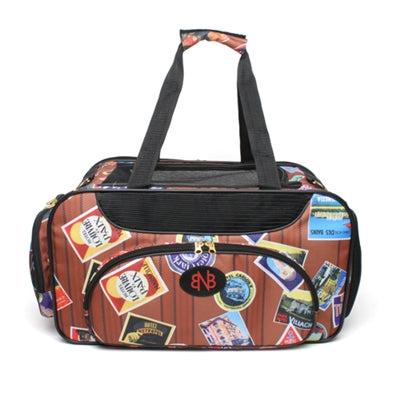 bark n bag® Old World Traveler Weekender Pet Carrier -Medium-Dog-bark n bag®-PetPhenom