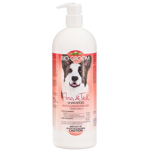 Bio Groom Flea and Tick Shampoo, 64 oz (2 x 32 oz)