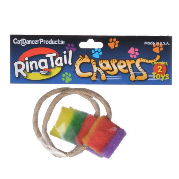 Cat Dancer Ringtail Chasers Cat Toy, 12 count (6 x 2 ct)