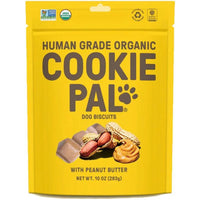 Cookie Pal Organic Dog Biscuits with Peanut Butter, 10 oz