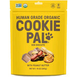 Cookie Pal Organic Dog Biscuits with Peanut Butter, 90 oz (9 x 10 oz)