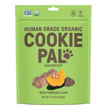 Cookie Pal Organic Dog Biscuits with Pumpkin and Chia, 10 oz