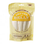 Better Belly Rawhide Chicken Liver Rolls Small, 54 count (9 x 6 ct)